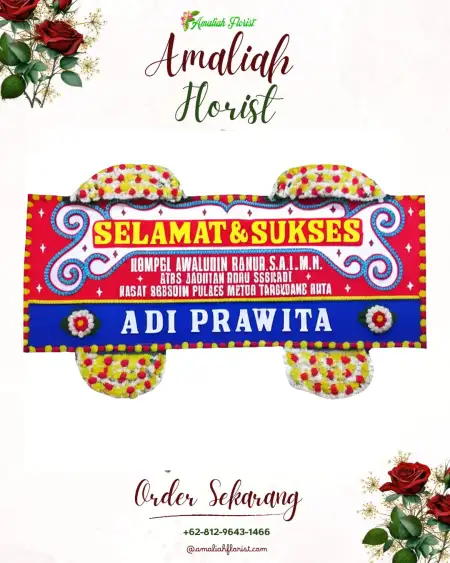 Papan Bunga Ucapan Selamat Legok Kidul